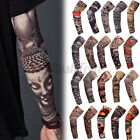 10Pcs Cooling Arm Sleeve Tattoo Cover Sun UV Protection Hip Hop Outdoor Sport