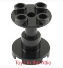 Lego 1x 3940a Black Support 2 x 2 x 2 Stand with Blind Hole 6980