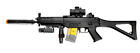 Semi / Full Automatic Airsoft Gun Rifle Air soft Guns Rechargeable Battery Laser
