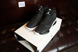NEW Nike Air Jordan XXXIV 34 Black White Basketball Shoes (Sneakers) Sz 10.5