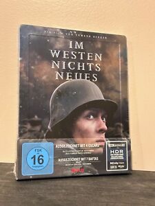 All Quiet on the Western Front - NEW Limited Edition Steelbook (4K UHD, Blu-Ray)