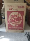 1986 Topps Baseball Sealed Wax Case