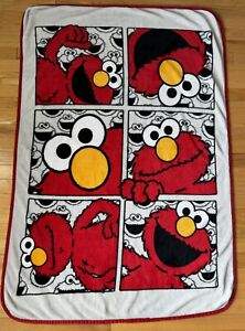 Sesame Street Elmo Toddler Baby Throw Fleece Blanket - Super Soft
