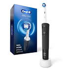 500 Electric Toothbrush with (1) Full Brush Head, Black for Adults & Children 3+