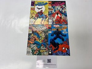 4 Web of Spider-Man MARVEL comic books #45 46 48 82 62 KM14