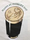 NEW, VINTAGE Guinness T-Shirt For St. Patrick’s Day Adult XL White Vintage 1990s