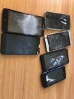 Lot of 6 Untested/Damaged Smartphones