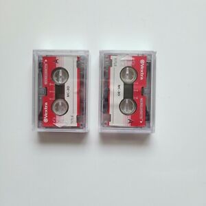 2X Vextra MC-30 Micro Cassette Recording Tapes For Recorders/Answering Machine