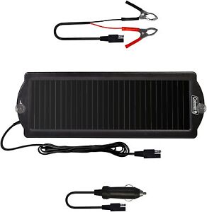 Sunforce 2W 12V Solar Powered Panel Battery Charger Maintainer Boat Car RV 58012