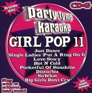 Party Tyme Karaoke - Girl Pop 11 [8+8-song CD+G]