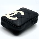 CHANEL Matelasse Cambon Line CC Coco Cigarette Case Mini Bag Pouch From Japan