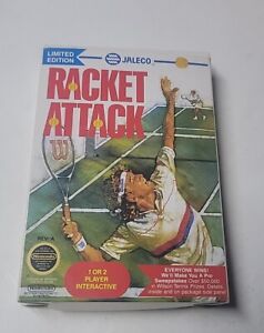 New ListingJalesco’s Limited Edition Racket Attack for the Nintendo NES in Box W/extras Cib