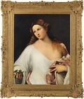 Flora Antique Oil Painting after Titian (Italian, c.1490-1576)