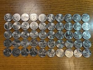 1999-2008 50 State Quarter Set of All 50 States. Mixed P and D all uncirculated.