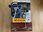 BOLEX H-16 REX 4 16mm Camera + 25mm 1.4 Switar, 75mm 2.8 Meyer Gorlitz, Case