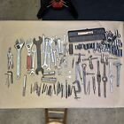 Large Lot Of Mechanics And Machinists Tools Sockets Taps Wrenches