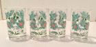 4 Vintage Mid Century TAYLOR SMITH TAYLOR EVER YOURS BOUTONNIERE Juice Glasses