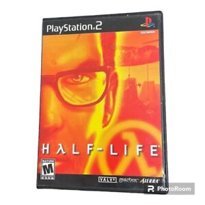 PS2 HALF-LIFE Sony Playstation Black Label Complete Excellent CIB Mature Rare