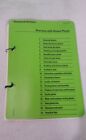 Success w/ House Plants Extra Pages Section Headers Parts Only -Twist Wire Bound