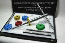 Harley Davidson Shovel Head Valve Seat Cutter Kit Carbide Tipped 3 Angle Cut