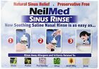 NeilMed Sinus Rinse All Natural Relief Premixed Refill Packets 250 Count