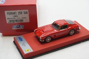 1/43 BBR FERRARI 250 SWB 1961 ROSSO CORSA CHINA EDITION ON RED LEATHER LE40 N MR