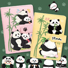 PANDA Cute PU Leather Journal Loose-leaf Notebook Diary Planner With Buckle