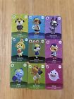 Animal Crossing cards 9 X MINI Amiibo card lot FREE SHIPPING! Series 4 Nintendo