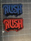 Rush - Band Embroidered Logo Patch 4” x 2.5” (Iron or Sew On!)