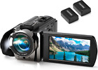 Video Camera Camcorder Digital Camera Recorder Full HD 1080P 15FPS 24MP 16X Zoom