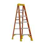 6 ft. Fiberglass Step Ladder (10 ft. Reach Height) with 300 lb. Load Capacity Ty