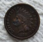 1878 Indian Head Cent Rare Key Date Bold Liberty XF / AU Corroded Damaged