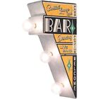 Bar Cocktail Lounge Double-Sided Marquee LED Sign With Retro Vintage Design