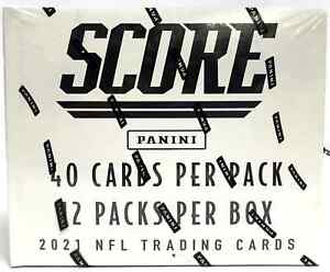 2021 Panini Score Football Fat Pack Cello Box FACTORY SEALED