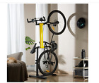 Vertical Bike Stand Floor Bicycle Rack Adjustable Upright Design - Universal Flo