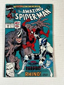 New Listing1990 Marvel The Amazing Spider-Man #344 Comic Book Cardiac Rhino