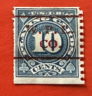 US Internal Revenue PLAYING CARDS Tax Revenue Stamp ~ 10 Cents