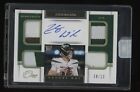 2021 Panini One Gold #72 Zach Wilson Jets RPA RC Rookie Quad Patch AUTO 8/10