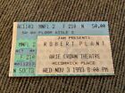 Robert Plant (Led Zeppelin) Solo Concert Ticket Stub Nov. 3, 1993 Arie Crown Tix
