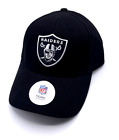 LAS VEGAS RAIDERS BLACK ADJUSTABLE HAT MVP AUTHENTIC NFL FOOTBALL TEAM CAP NEW