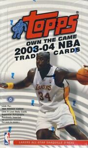 2003-04 Topps Basketball Hobby Box