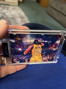Kobe Bryant Cracked Ice Custom Sports Card Double Sided Los Angeles Lakers HOF