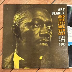 Art Blakey Jazz Messengers EX! 1st W63 No R Blue Note lp 4003 Moanin