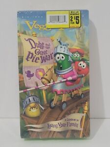 VeggieTales - Duke and the Great Pie War (VHS, 2005) The Seal Has Small Tear
