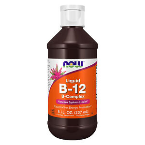 NOW FOODS Vitamin B-12 Complex Liquid - 8 oz.