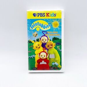 Teletubbies PBS Kids Here Comes The Teletubbies VHS Tape 1997