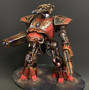 Height: 12 cm Warhammer 30K Reaver Battle Titan With Melta Cannon Painted GW