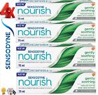 Sensodyne Nourish Toothpaste Soothing Sensitive Teeth 4 x 75ml Pack (300ml)