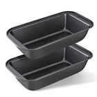 Bread Pan, Nonstick Loaf Pan with Easy Grips Handles, for Baking, bread Set of 2