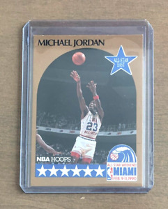 Michael Jordan 1990-91 NBA NBA Hoops #5 All-Star East